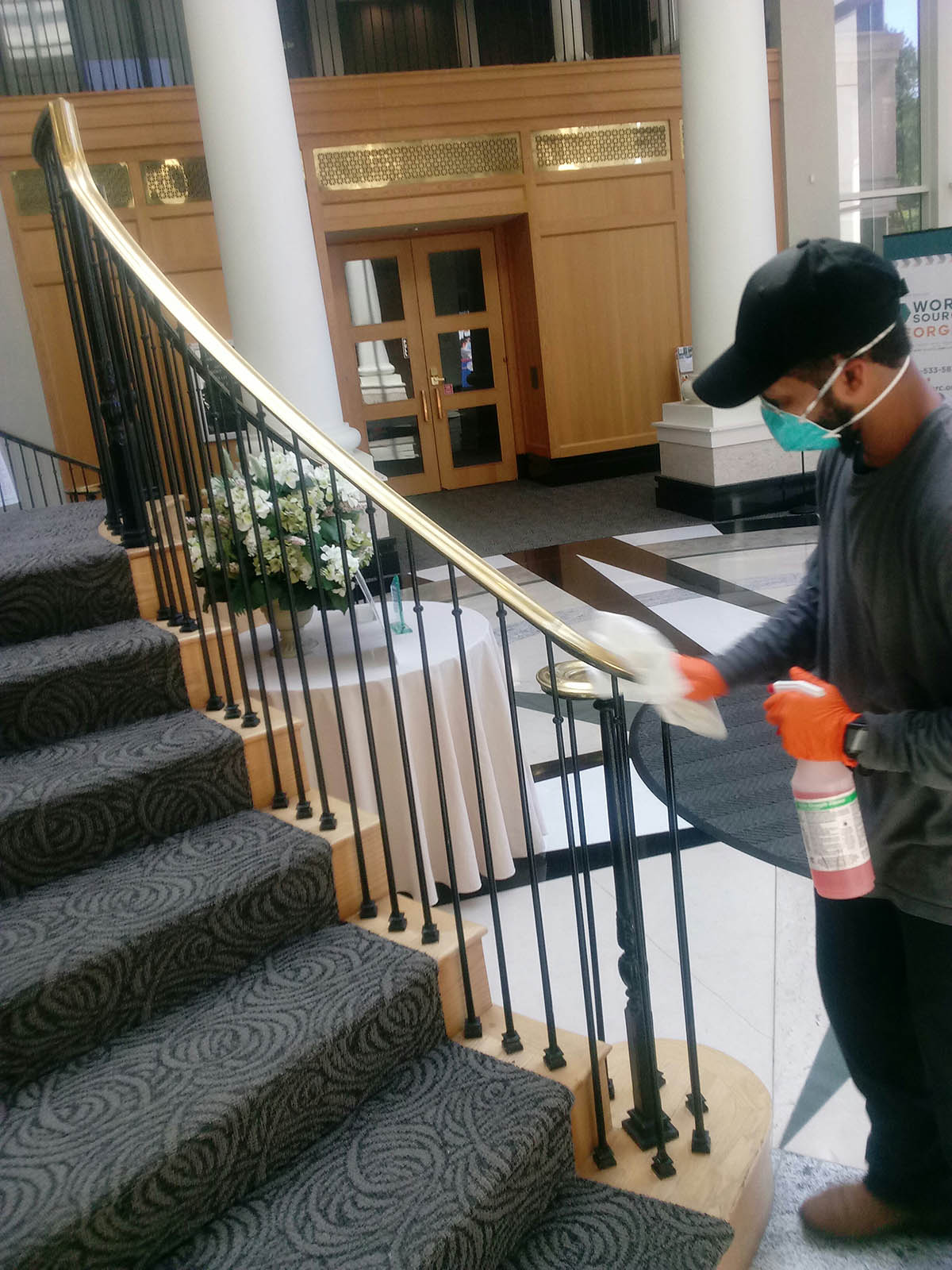 Our four-step cleaning process